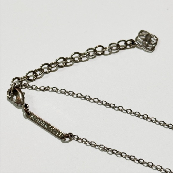 Kendra Scott Silver Necklace with Multicolor Pendant - Picture 2 of 9